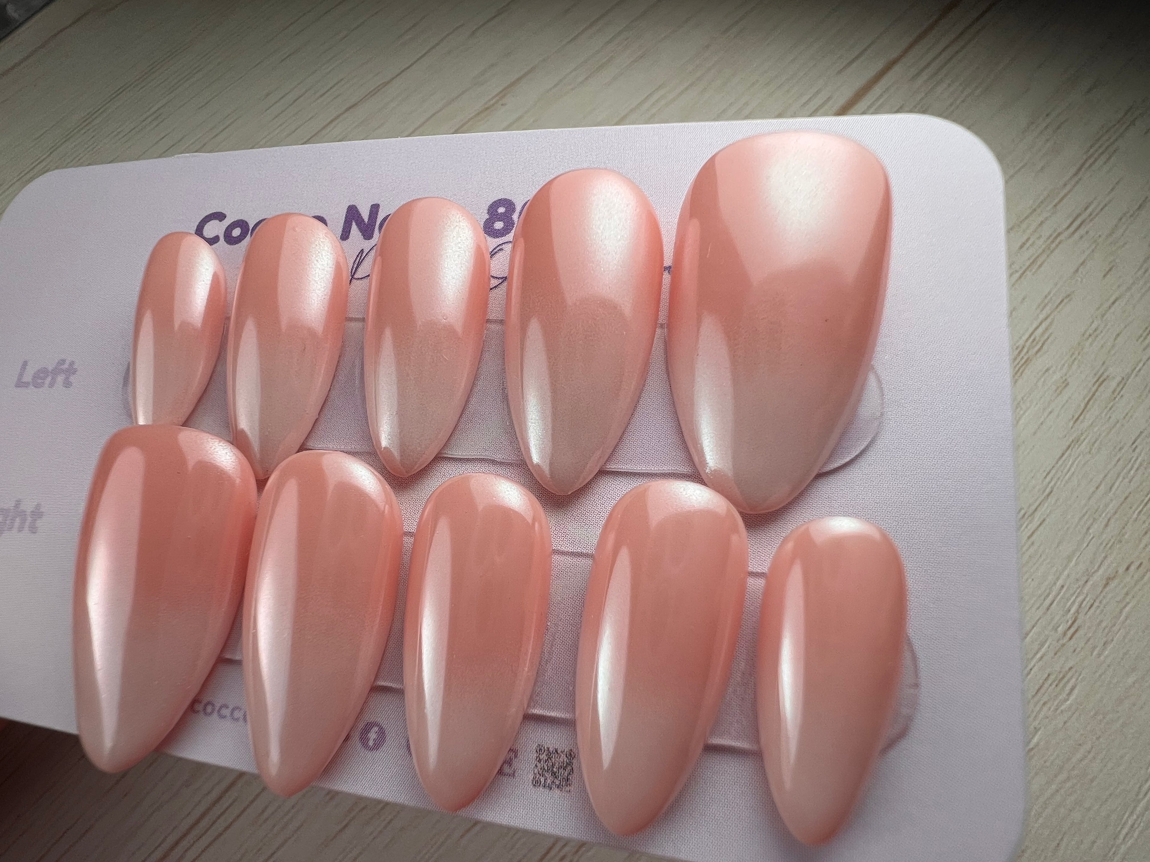 Ombré  Glazed Press On Nails